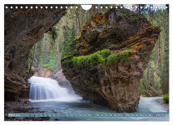 Produktbild: Unterwegs in Kanadas Westen (Wandkalender 2026 DIN A4 quer), CALVENDO Monatskalender