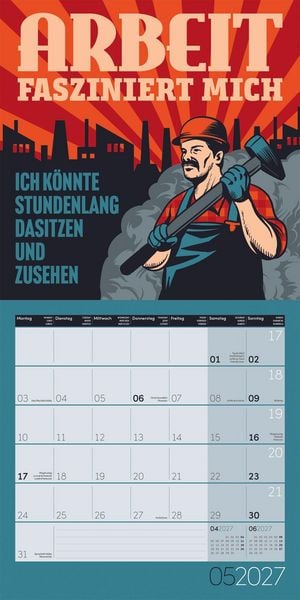 Produktbild: Einspruch Kalender 2027 - 30x30 - Art12