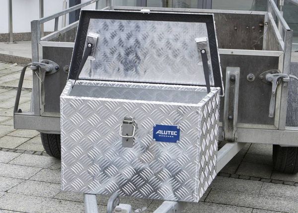 Produktbild: Alutec TRAILER 51 41051 Riffelblechbox Blech (L x B x H) 580 x 280 x 345mm