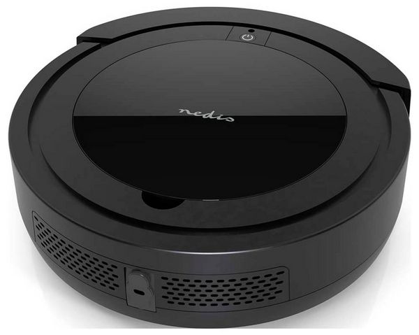 Produktbild: Nedis VCRO300BK Saugroboter Schwarz Beutellos