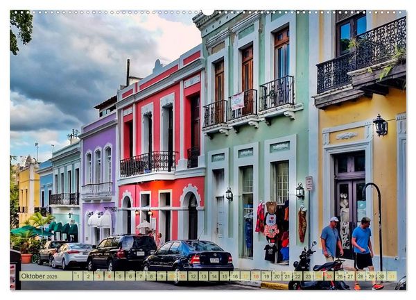 Produktbild: Die gro&szlig;en Antillen - Puerto Rico (hochwertiger Premium Wandkalender 2026 DIN A2 quer), Kunstdruck in Hochglanz