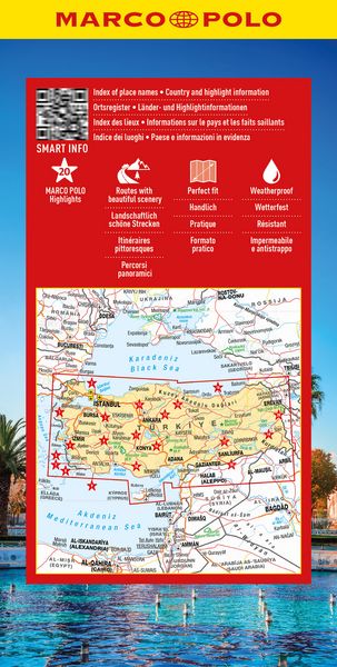 Produktbild: MARCO POLO Reisekarte T&uuml;rkei 1:1 Mio.