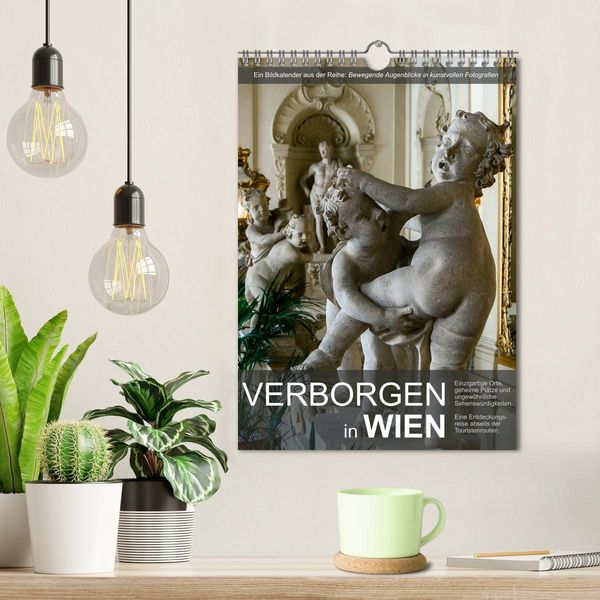 Produktbild: Verborgen in Wien (Wandkalender 2026 DIN A4 hoch), CALVENDO Monatskalender