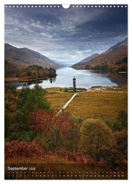 Produktbild: Traumhaftes Schottland (Wandkalender 2026 DIN A3 hoch), CALVENDO Monatskalender