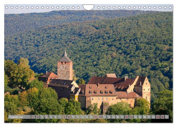 Produktbild: Burgen in Deutschland (Wandkalender 2026 DIN A4 quer), CALVENDO Monatskalender