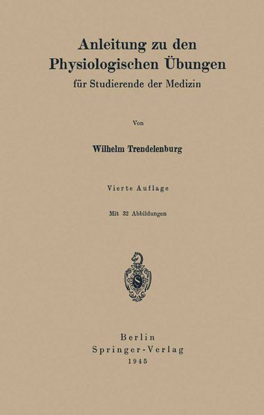 Produktbild: Anleitung zu den Physiologischen &Uuml;bungen