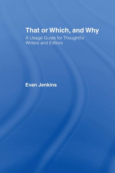 Produktbild: That or Which, and Why