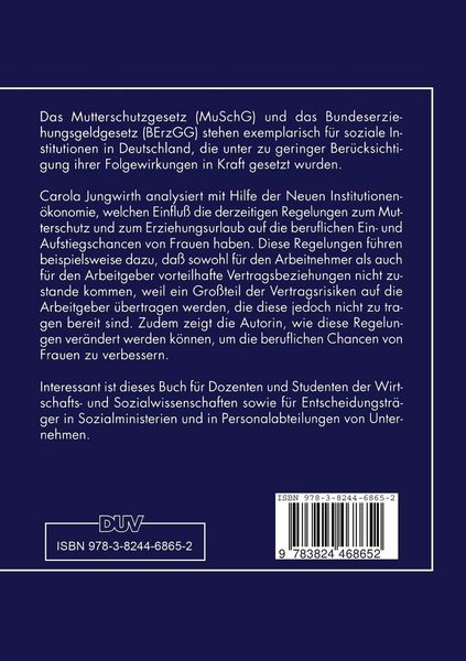 Produktbild: Berufliche Ein- und Aufstiegschancen von Frauen