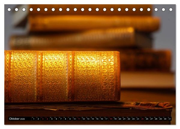 Produktbild: Welt der B&uuml;cher (Tischkalender 2026 DIN A5 quer), CALVENDO Monatskalender