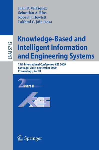 Produktbild: Knowledge-Based and Intelligent Information and Engineering Systems