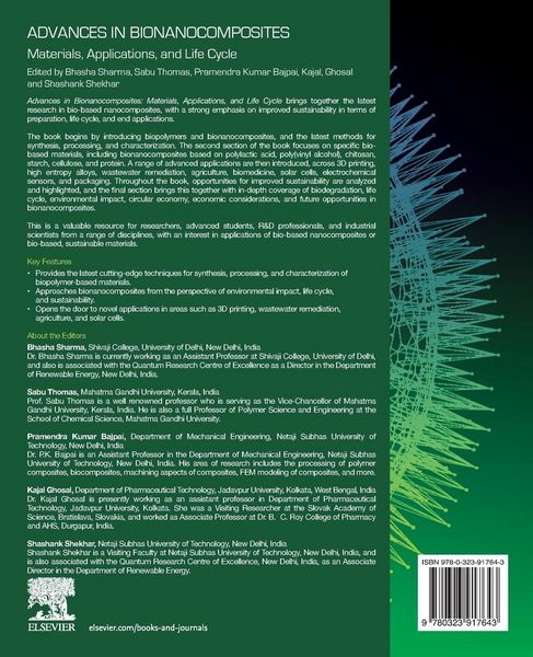 Produktbild: Advances in Bionanocomposites