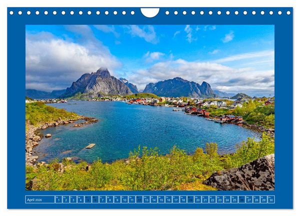 Produktbild: Lofoten - Norwegens Juwelen (Wandkalender 2026 DIN A4 quer), CALVENDO Monatskalender