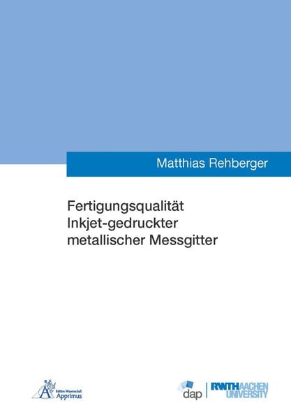 Produktbild: Fertigungsqualit&auml;t Inkjet-gedruckter metallischer Messgitter