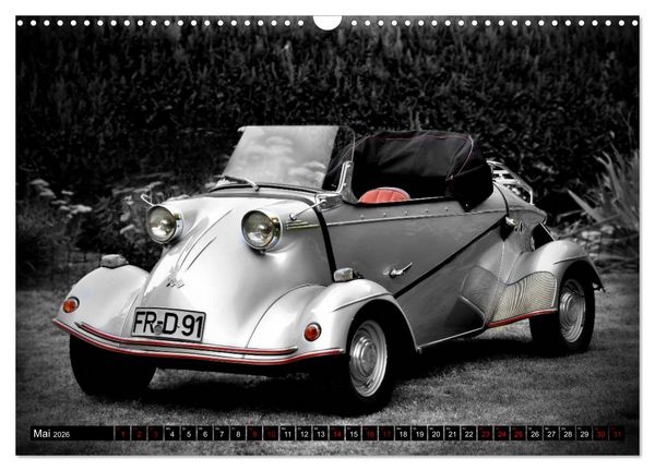 Produktbild: Historische Kleinwagen Made in Germany ART GALERIE (Wandkalender 2026 DIN A3 quer), CALVENDO Monatskalender