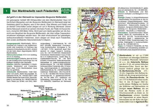 Produktbild: ROTHER Wanderf&uuml;hrer Goldsteig. Alle Etappen der Nord- und der S&uuml;droute von Marktredwitz nach Passau