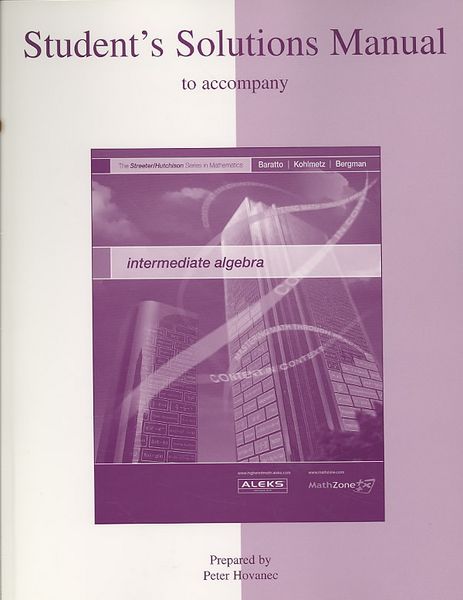 Produktbild: Intermediate Algebra