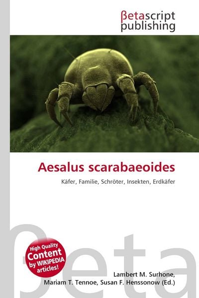 Produktbild: Aesalus scarabaeoides