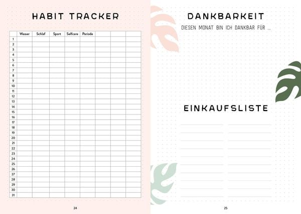 Produktbild: Mein Bullet Journal (Jungle Edition) – Besser planen & Träume verwirklichen