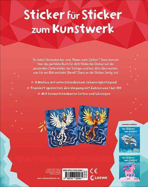 Produktbild: Wir stickern nach Zahlen - Fantasy