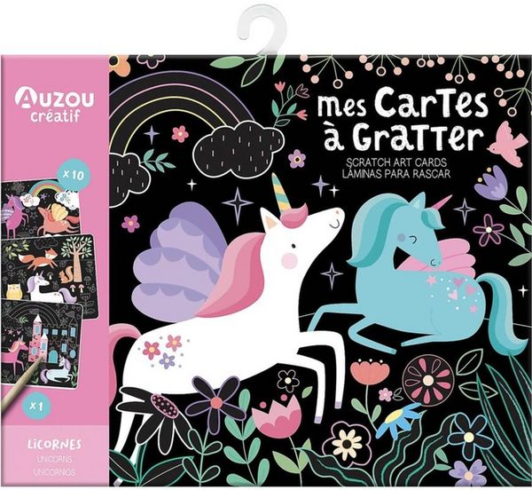 Produktbild: Licornes : mes cartes &agrave; gratter