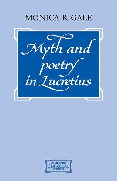 Produktbild: Myth and Poetry in Lucretius