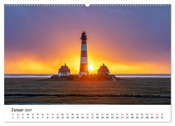 Produktbild: Heimat Entdecken - Nordfriesland (hochwertiger Premium Wandkalender 2027 DIN A2 quer), Kunstdruck in Hochglanz