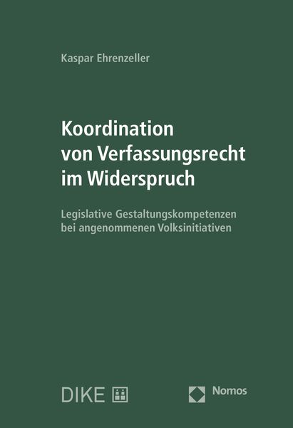 Produktbild: Koordination von Verfassungsrecht im Widerspruch