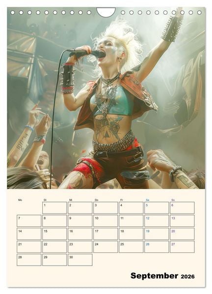 Produktbild: Punkerg&ouml;ren - In Aktion (Wandkalender 2026 DIN A4 hoch), CALVENDO Monatskalender