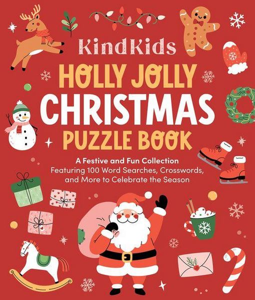 Produktbild: KindKids Holly Jolly Christmas Puzzle Book