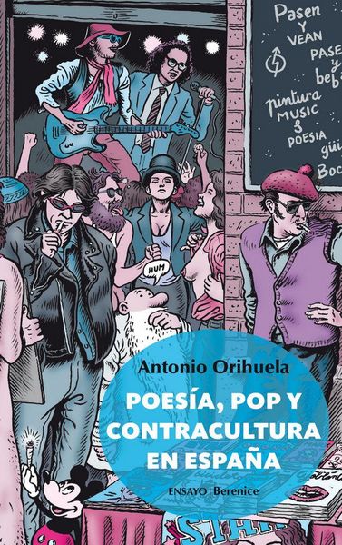 Produktbild: Poes&iacute;a, pop y contracultura en Espa&ntilde;a
