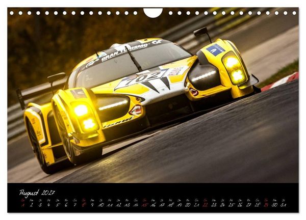 Produktbild: EMOTIONS ON THE GRID - VLN Langstreckenmeisterschaft N&uuml;rburgring (Wandkalender 2027 DIN A4 quer), CALVENDO Monatskalender