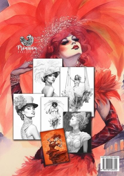 Produktbild: Cabaret Malbuch f&uuml;r Erwachsene
