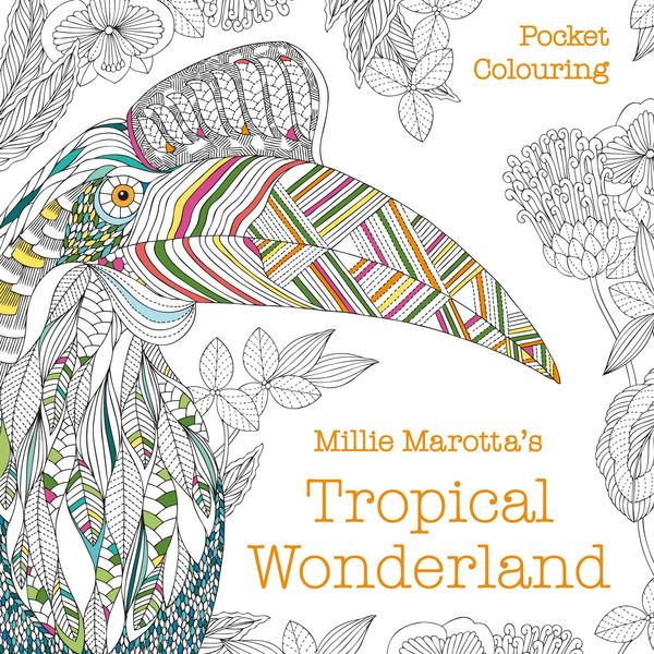 Produktbild: Millie Marotta's Tropical Wonderland Pocket Colouring