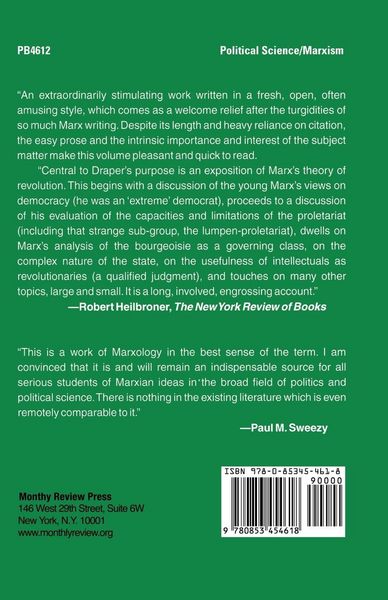 Produktbild: Karl Marx S Theory of Revolution I