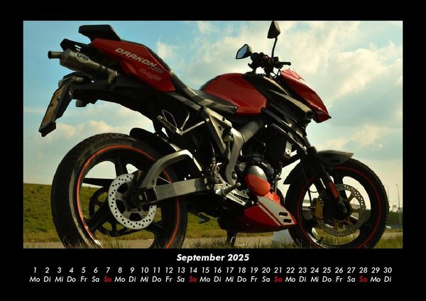 Produktbild: Motorr&auml;der 2025 Fotokalender DIN A3