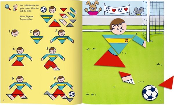 Produktbild: Sticker-Lernspa&szlig; (Fu&szlig;ball)