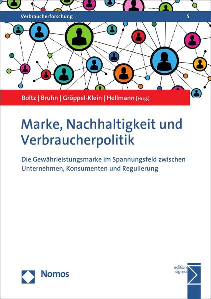 Produktbild: Marke, Nachhaltigkeit und Verbraucherpolitik