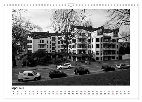 Produktbild: Bochum Black and White (Wandkalender 2026 DIN A3 quer), CALVENDO Monatskalender
