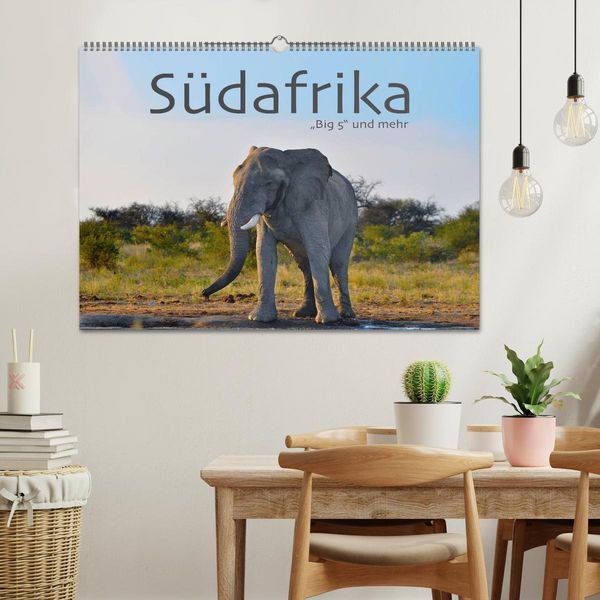 Produktbild: S&uuml;dafrika - Big 5 und mehr (Wandkalender 2026 DIN A2 quer), CALVENDO Monatskalender