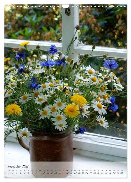Produktbild: Blumenstr&auml;u&szlig;e aus Garten, Feld und Wald (Wandkalender 2026 DIN A3 hoch), CALVENDO Monatskalender