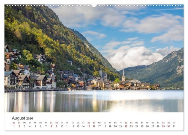 Produktbild: Alpenland &Ouml;sterreich (hochwertiger Premium Wandkalender 2026 DIN A2 quer), Kunstdruck in Hochglanz