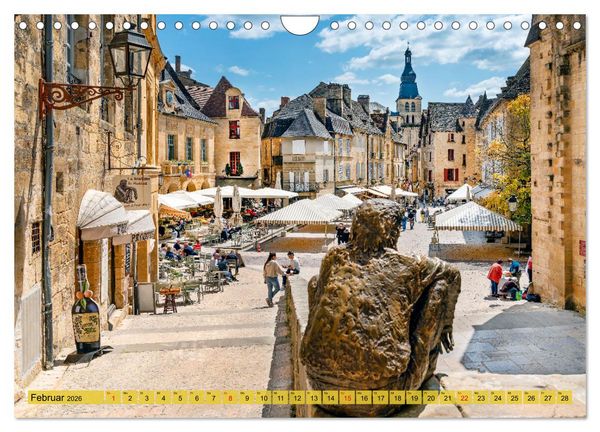 Produktbild: Geheimnisvolles Okzitanien. Augenblicke (Wandkalender 2026 DIN A4 quer), CALVENDO Monatskalender