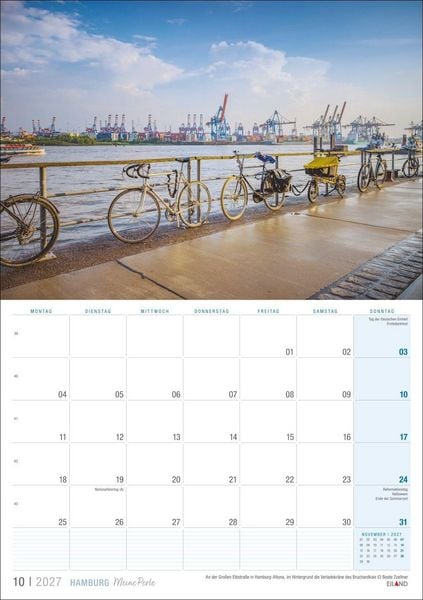 Produktbild: Hamburg &hellip;meine Perle Kalender 2027
