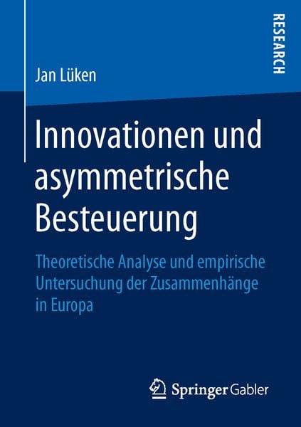 Produktbild: Innovationen und asymmetrische Besteuerung