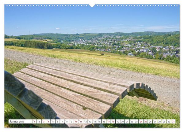 Produktbild: Neunkirchen im Siegerland (hochwertiger Premium Wandkalender 2026 DIN A2 quer), Kunstdruck in Hochglanz