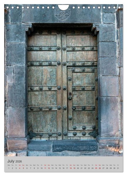 Produktbild: Doors of the world (Wall Calendar 2026 DIN A4 portrait), CALVENDO 12 Month Wall Calendar