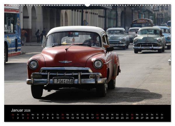 Produktbild: Cuba Real - Vielfalt der Karibik (Wandkalender 2026 DIN A2 quer), CALVENDO Monatskalender