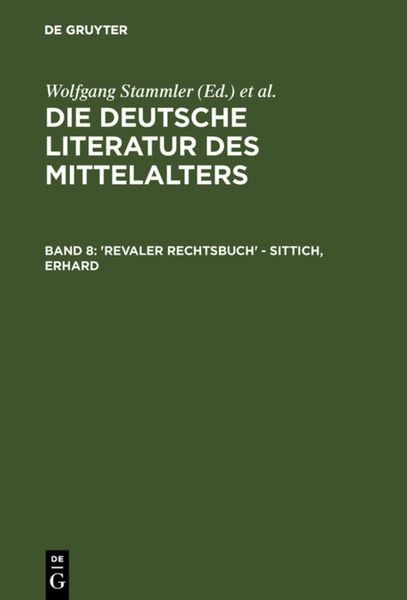 Produktbild: 'Revaler Rechtsbuch' - Sittich, Erhard
