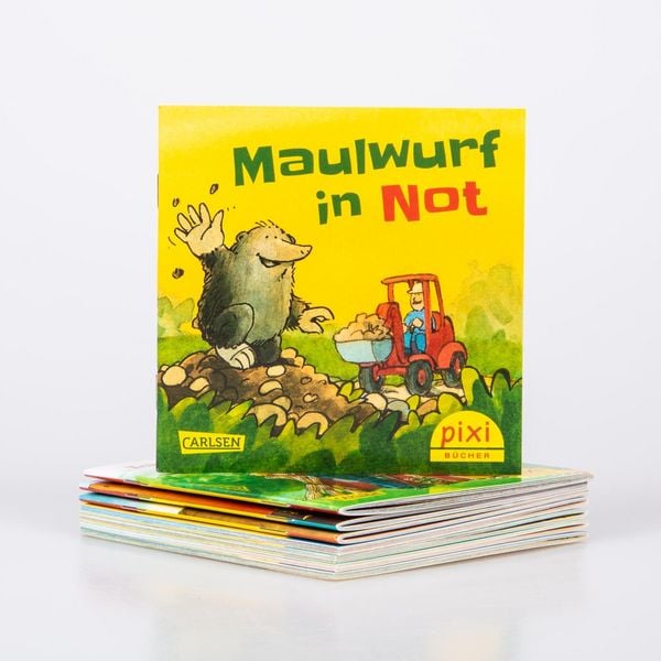 Produktbild: Pixi-8er-Set 276: Pixis Fahrzeuge auf der Baustelle (8x1 Exemplar)