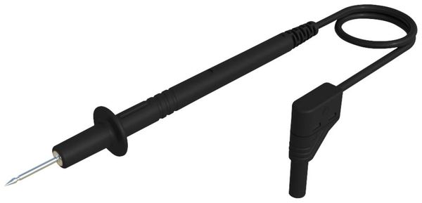 Hirschmann Test & Measurement PL 2700 S W sw Messleitung Prüfspitze 4 mm-Stecker 1.00 m Schwarz 1 St.